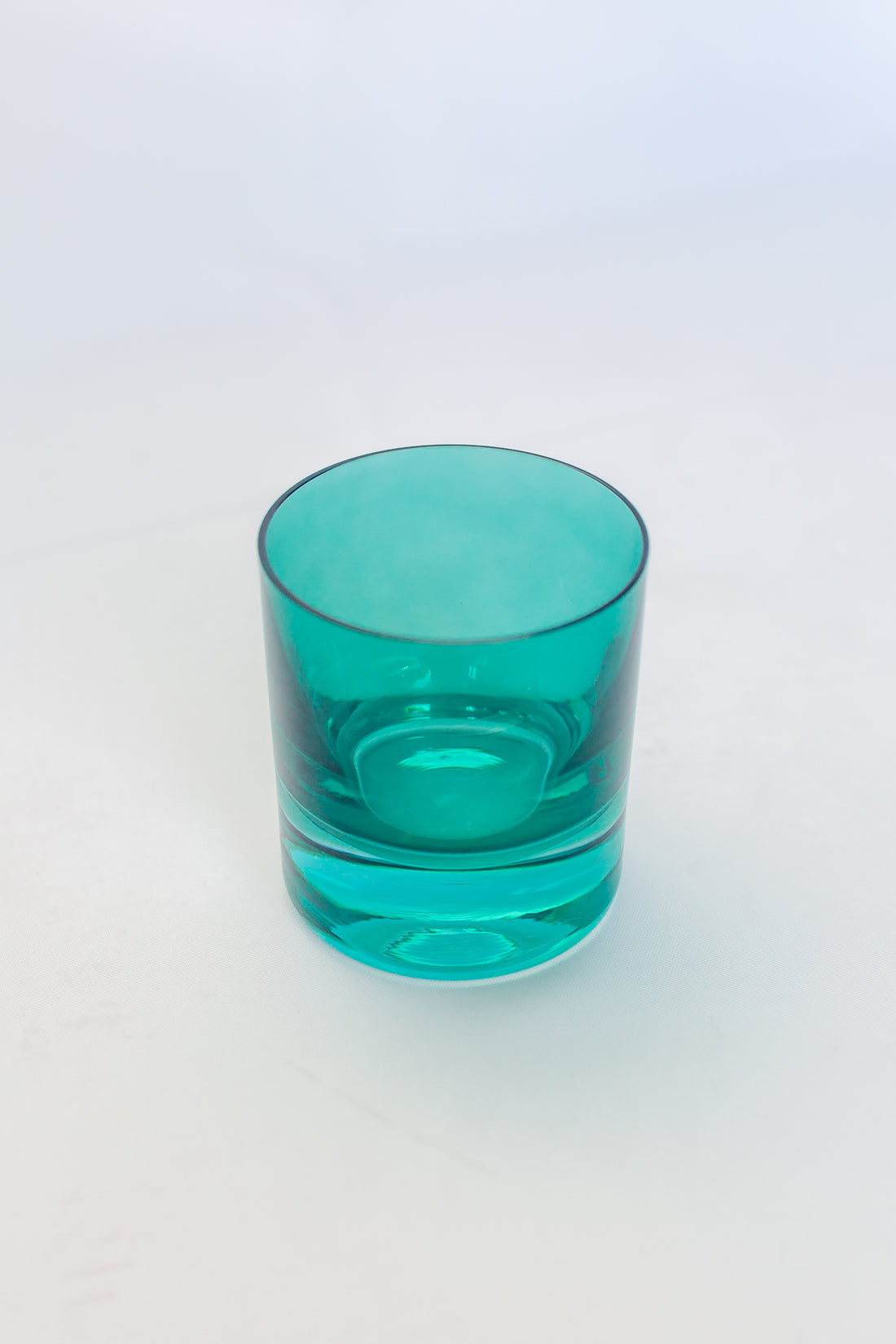 Estelle Colored Rocks Glass Set of 6 {Emerald Green} Estelle
