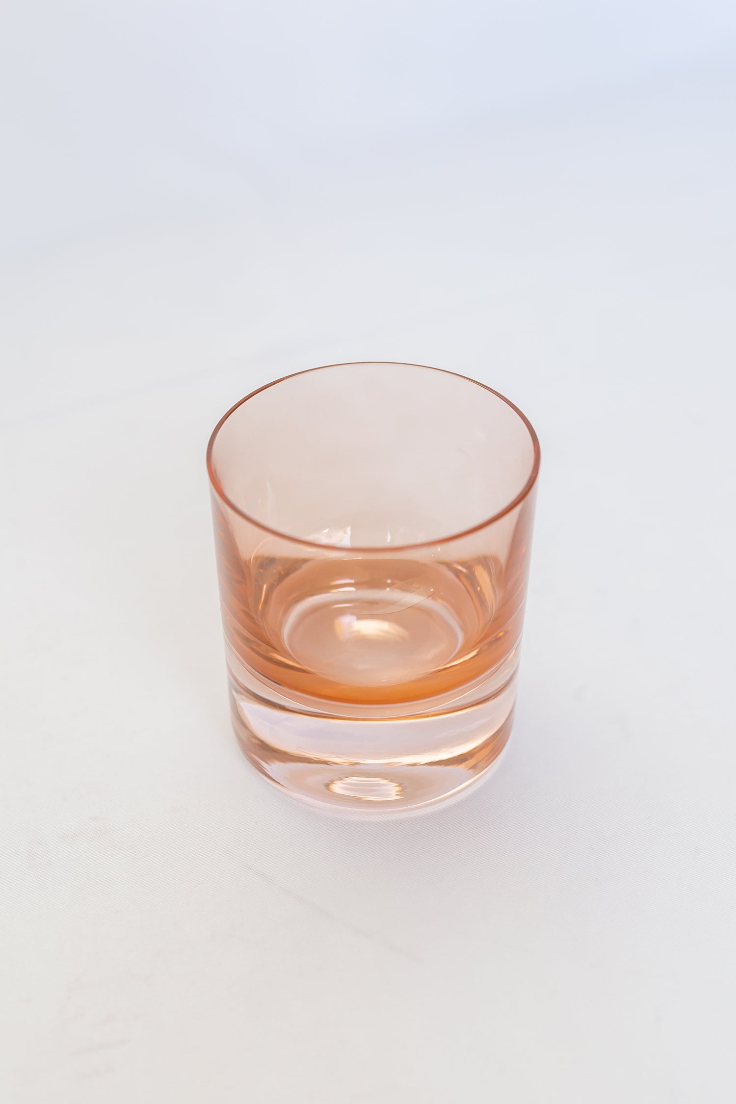 Estelle Colored Rocks Glass - Set of 6 {Blush Pink} – Estelle Colored Glass