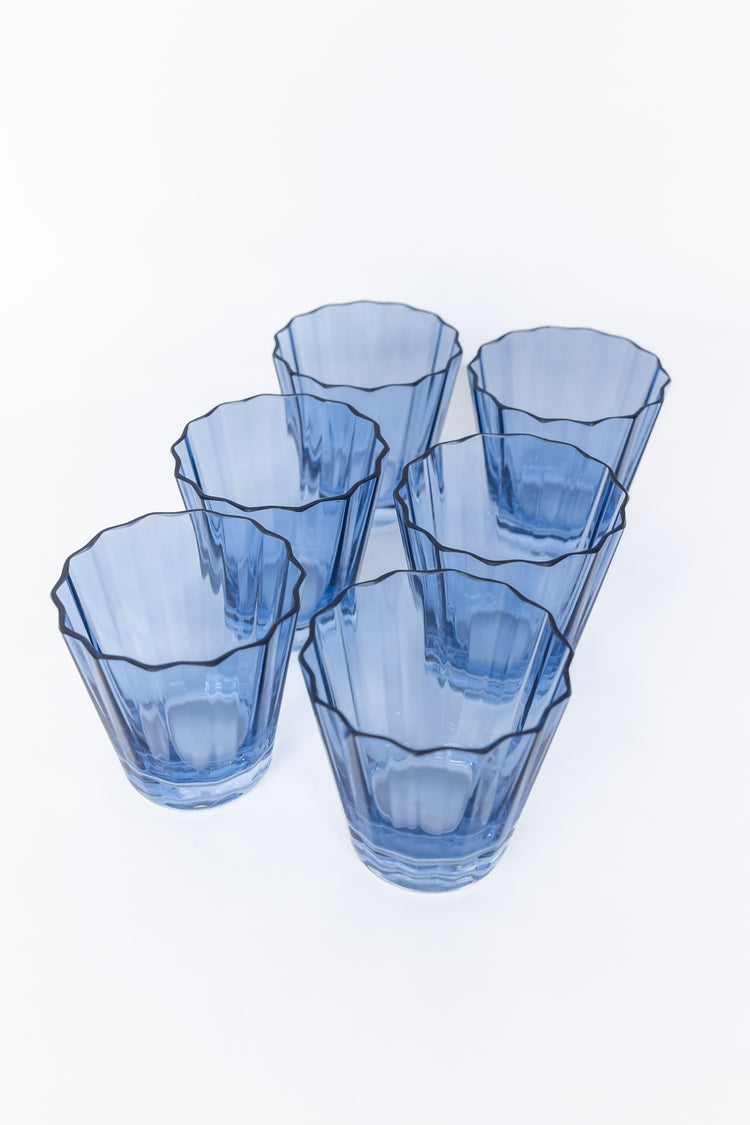 All Glassware Estelle Colored Glass