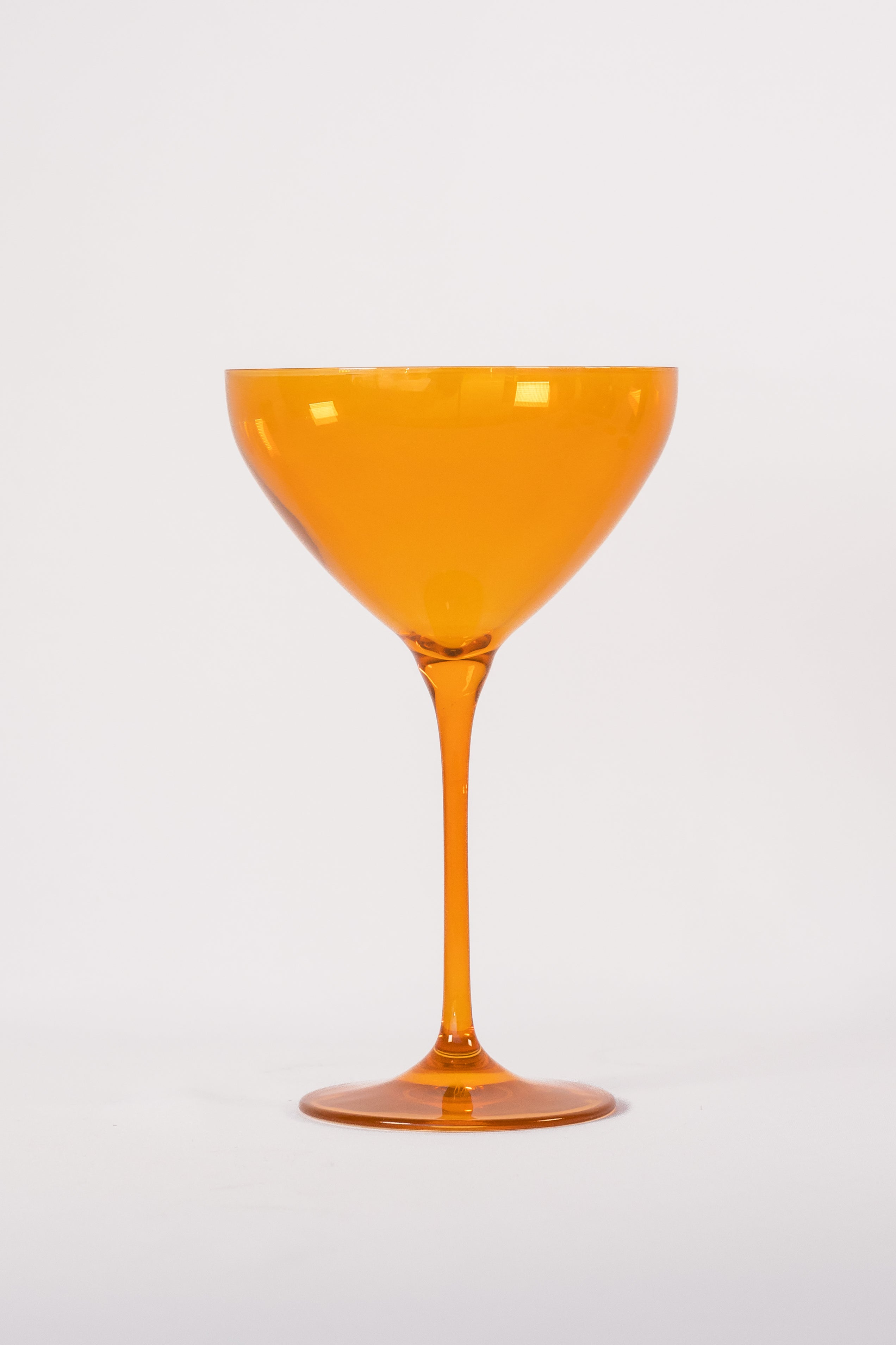 Estelle Colored Martini Glass Set of 6 {Butterscotch} Estelle