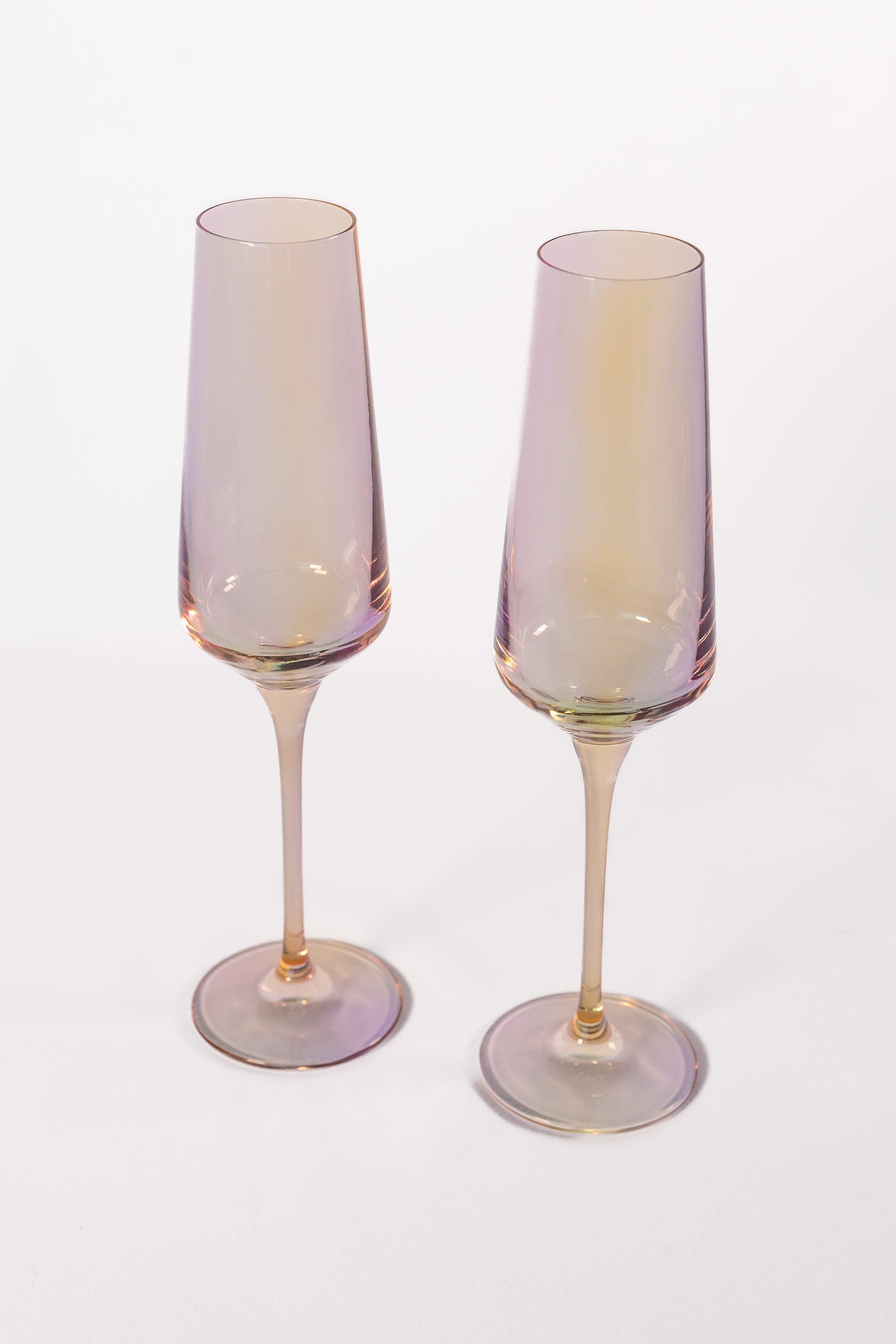 Estelle Colored Champagne Flute Set Of 2 Iridescent Estelle   Products Nov 2022 8 