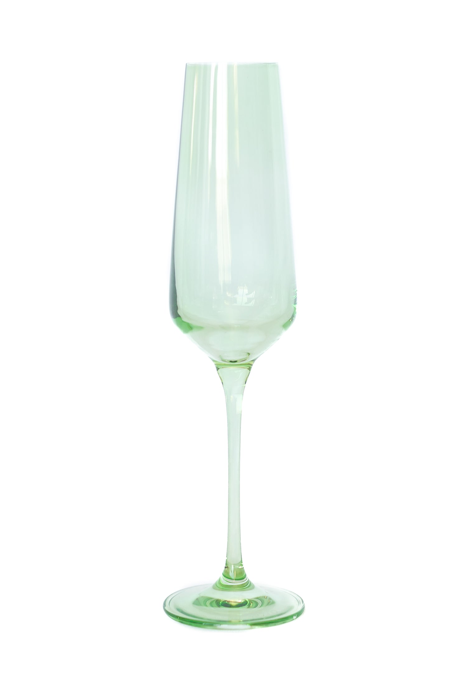 Estelle Colored Champagne Flute - Set of 2 {Mint Green}