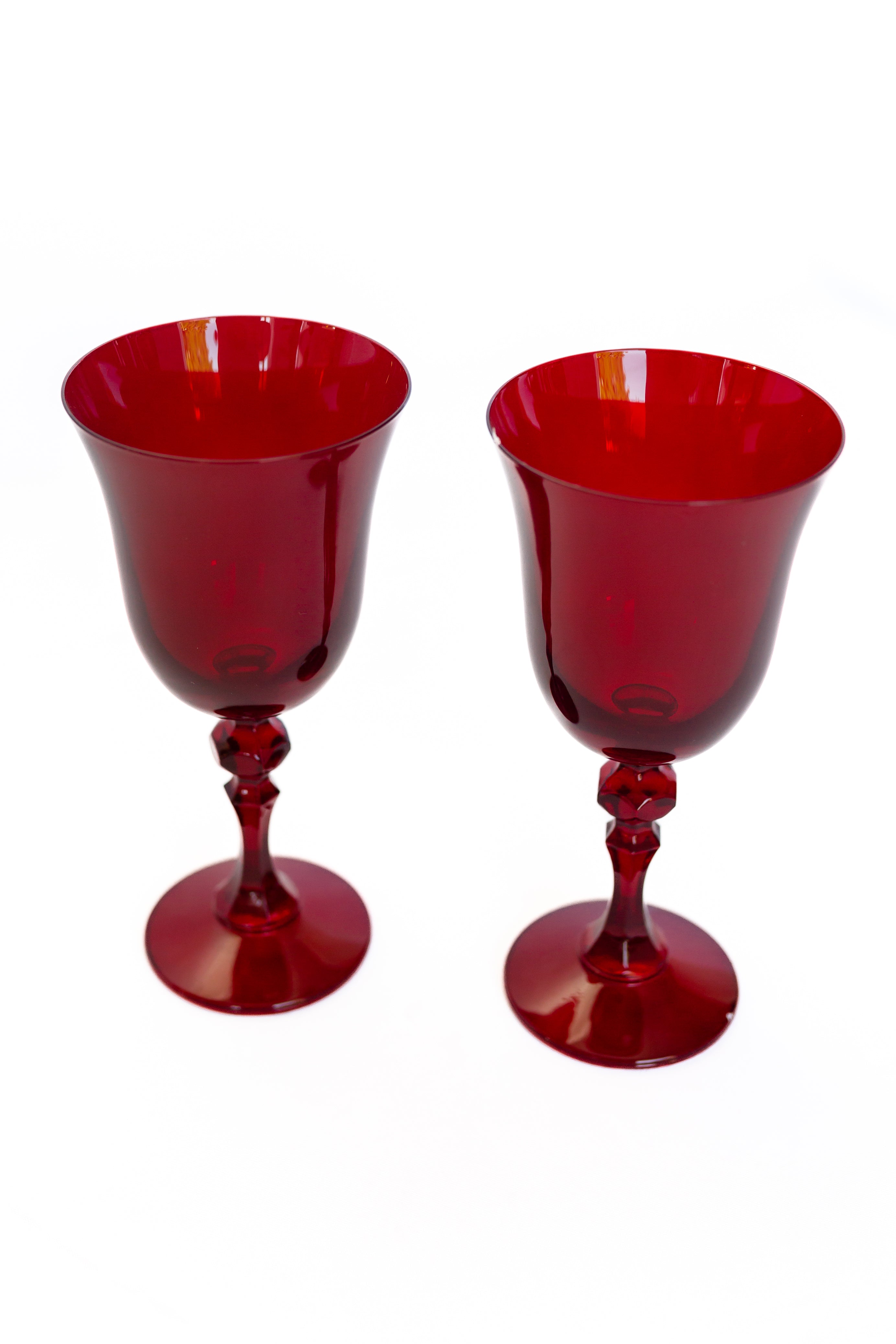 Red goblets deals