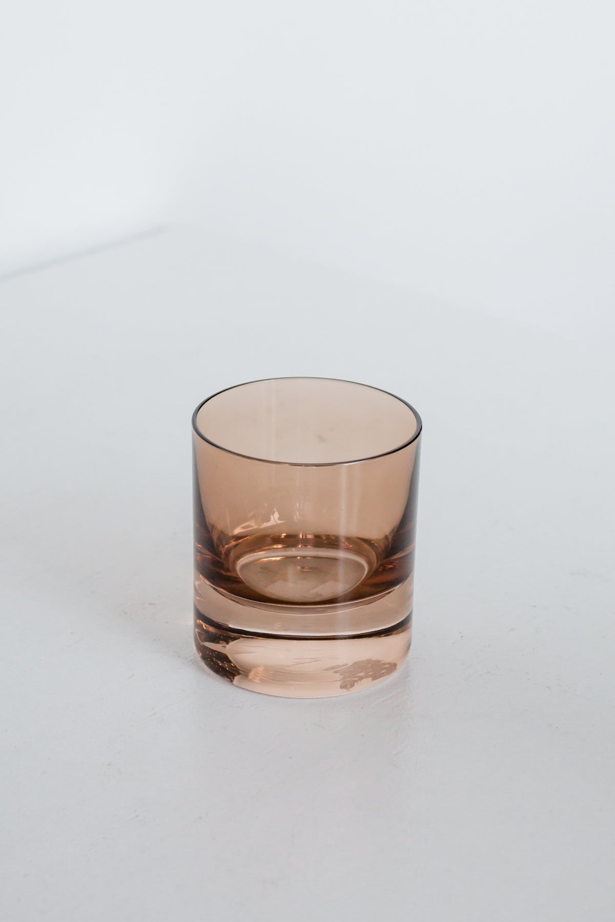 Estelle Colored Rocks Glass - Set of 2 {Mocha Mousse (Our Amber Smoke ...