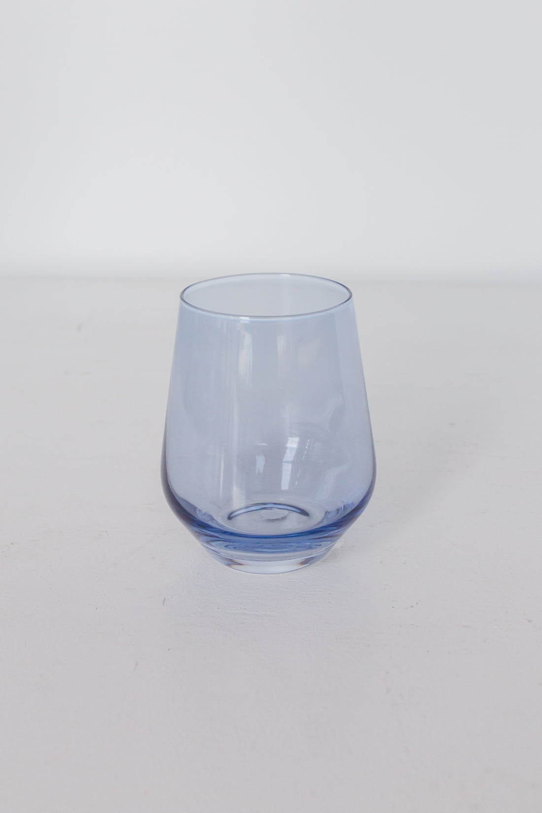 Estelle Colored Wine Stemless - Set of 2 {Cobalt Blue}