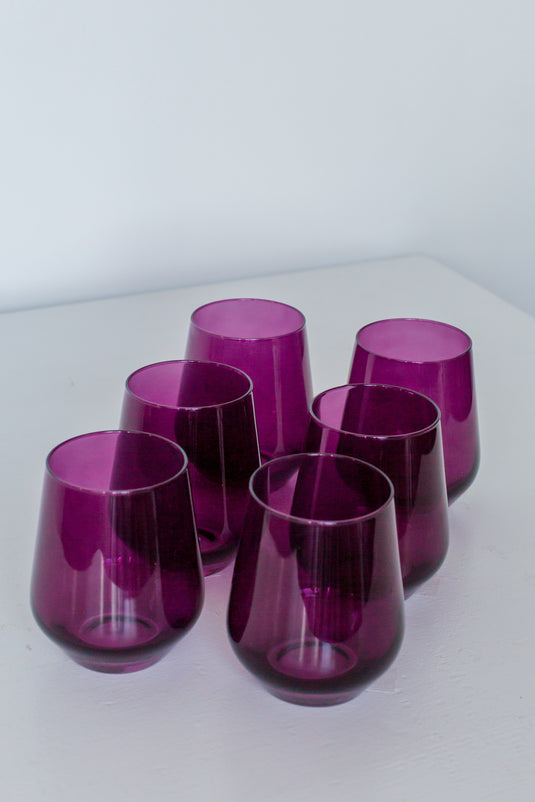 Stemless Wine Page 2 Estelle Colored Glass