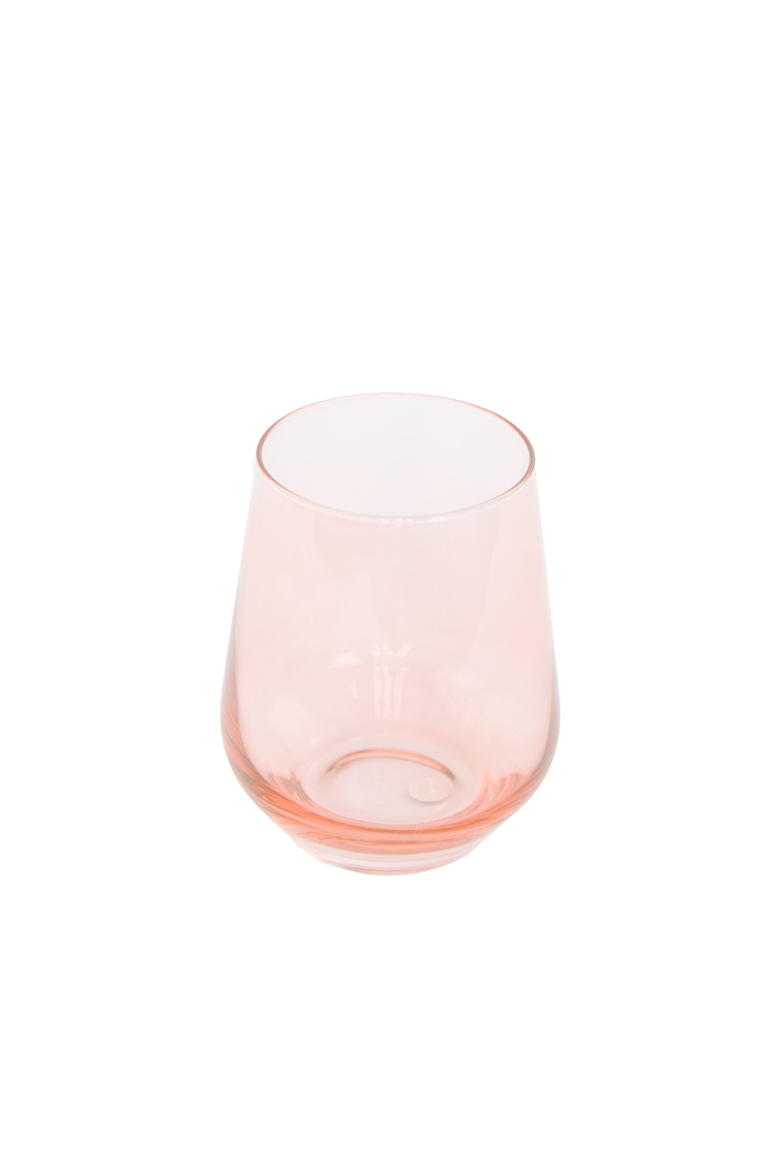 Estelle Colored Wine Stemless - Set of 2 {Blush Pink} – Estelle Colored ...