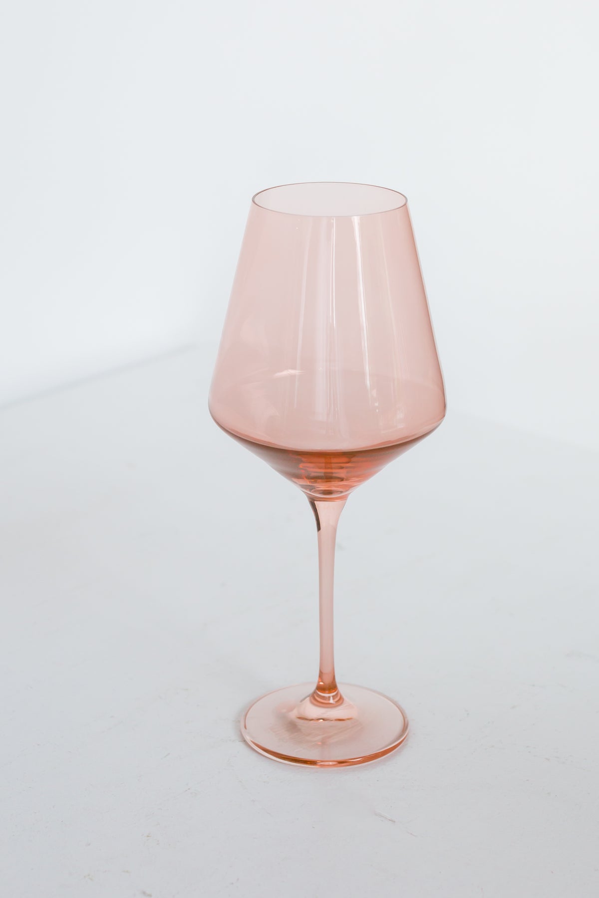 Estelle Colored Wine Stemware - Set of 6 {Blush Pink} – Estelle Colored ...