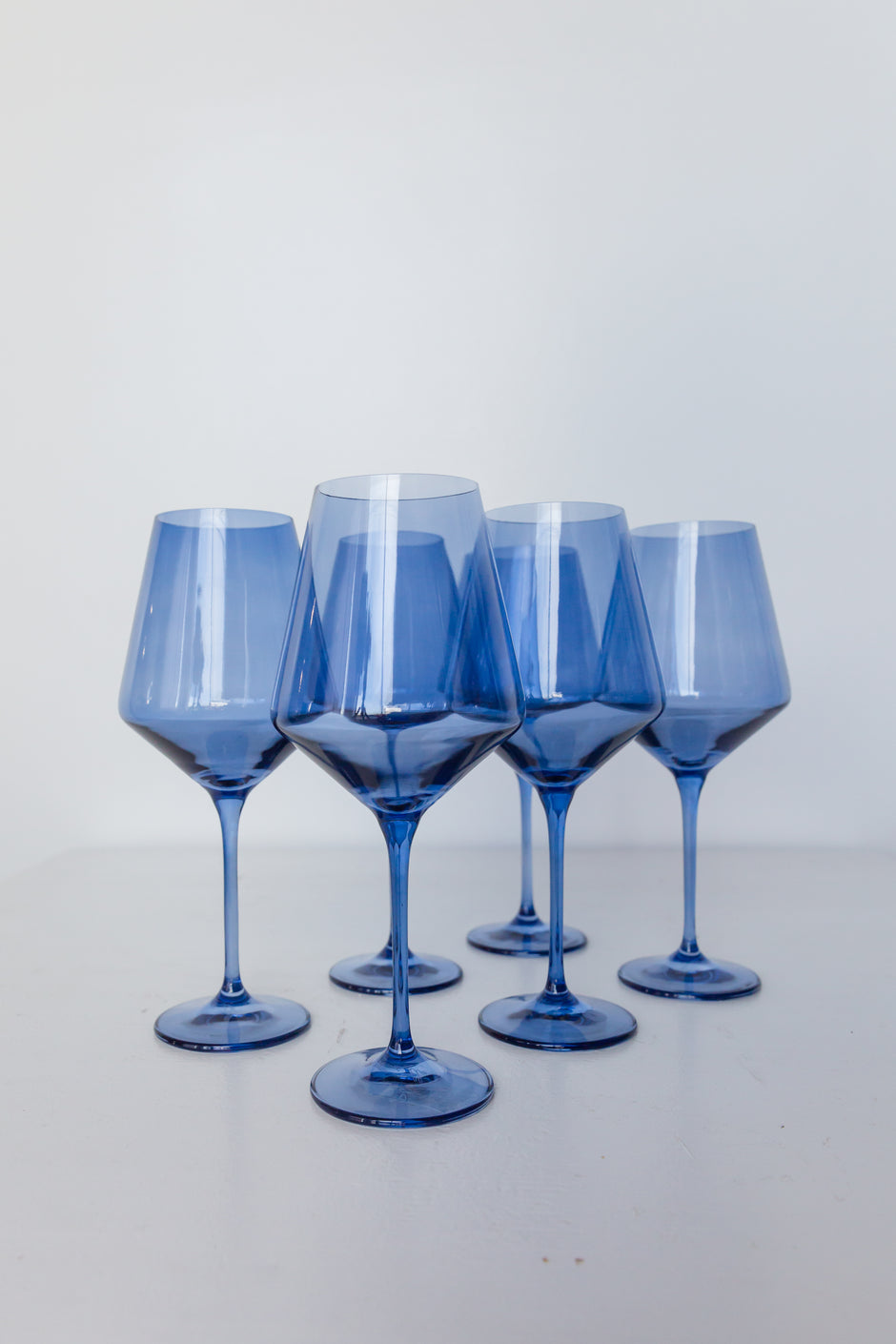 Stemware Wine Estelle Colored Glass