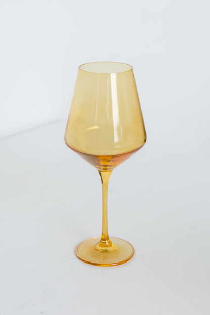 Estelle Colored Wine Stemware - Set of 6 {Yellow}