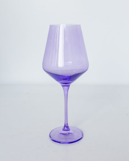Estelle Wine Single Stemware Glass {ALL COLORS}
