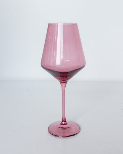 Estelle Wine Single Stemware Glass {ALL COLORS}