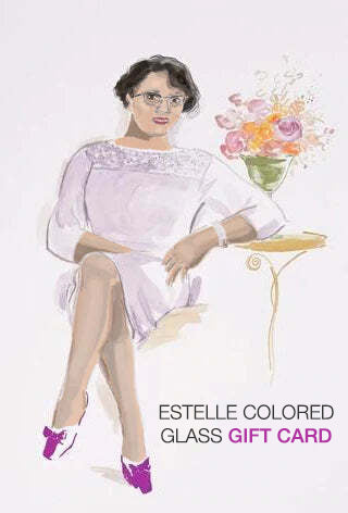 Estelle Colored Glass Gift Card ($400)